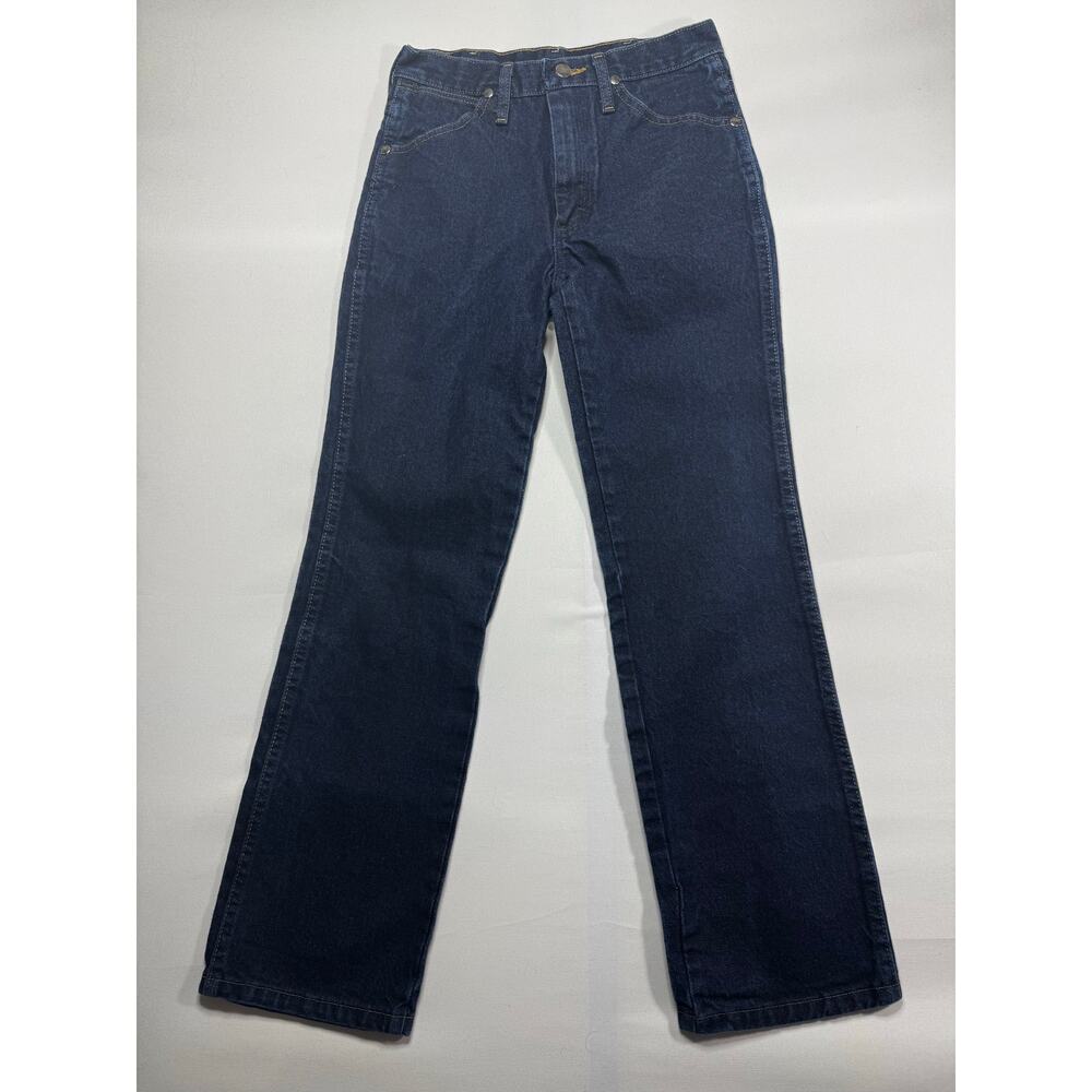 Wrangler Men's 933SEDD Straight Silver Edition Blue Jeans - Size 28x29.5*